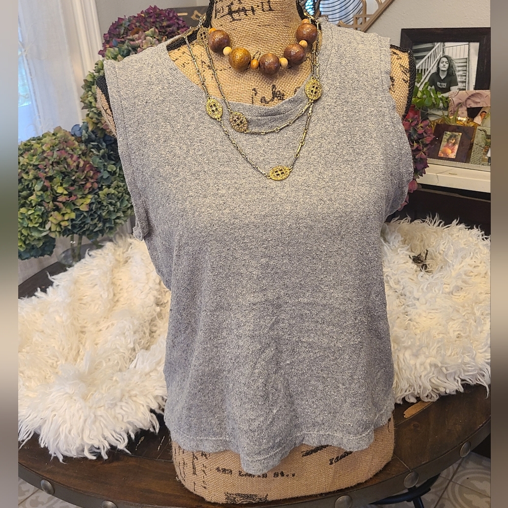 Imogene and Willie - Grey Tank - S
